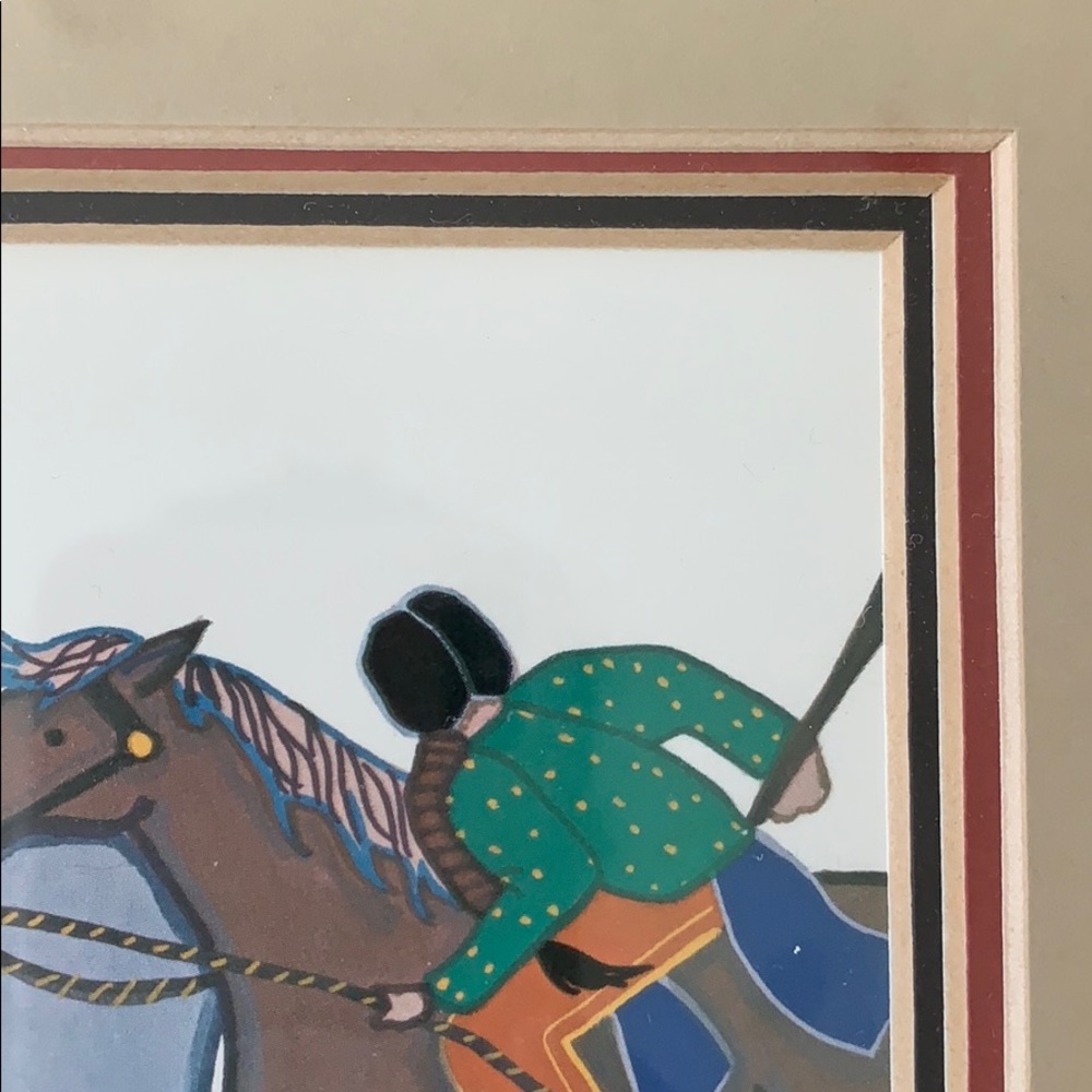 Virginia A. Stroud “Pony Races” Native American - Picture 9 of 9
